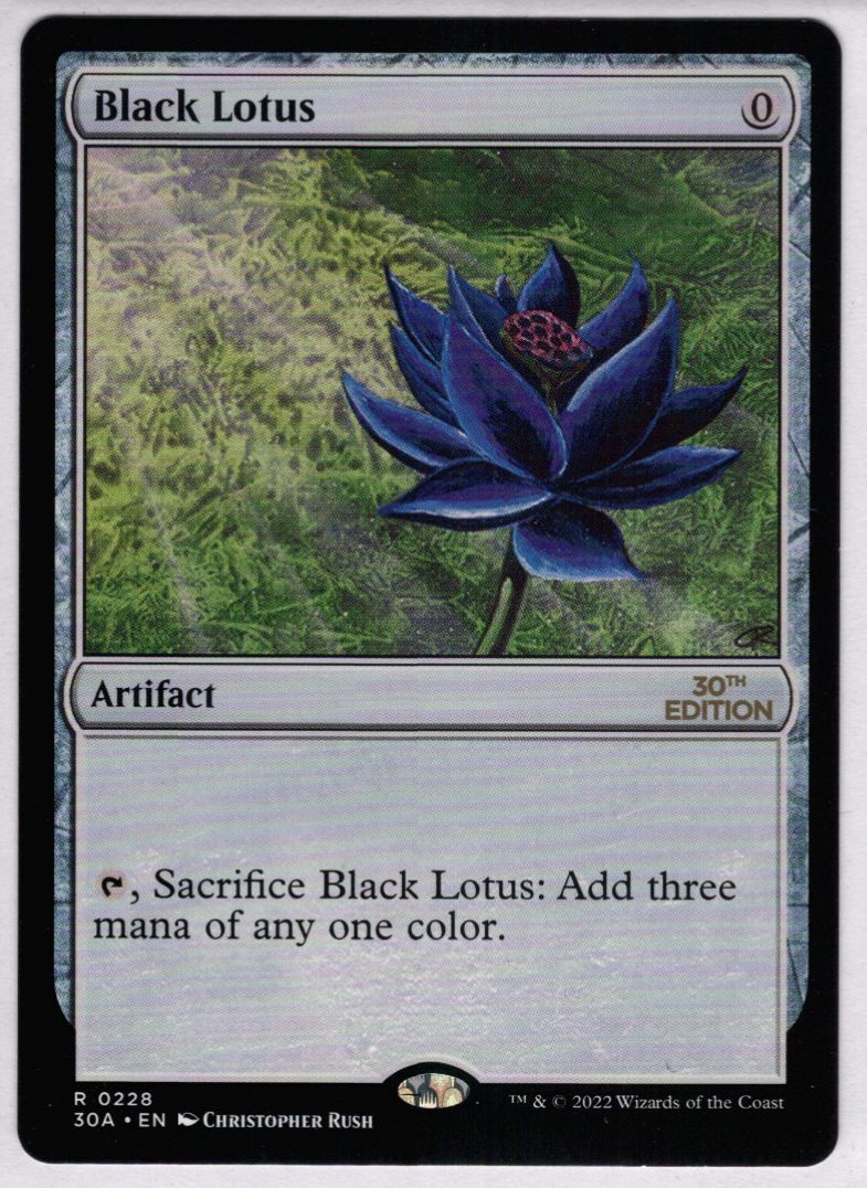(30A)Black Lotus(0228)(NM)(EN)/(未訳)