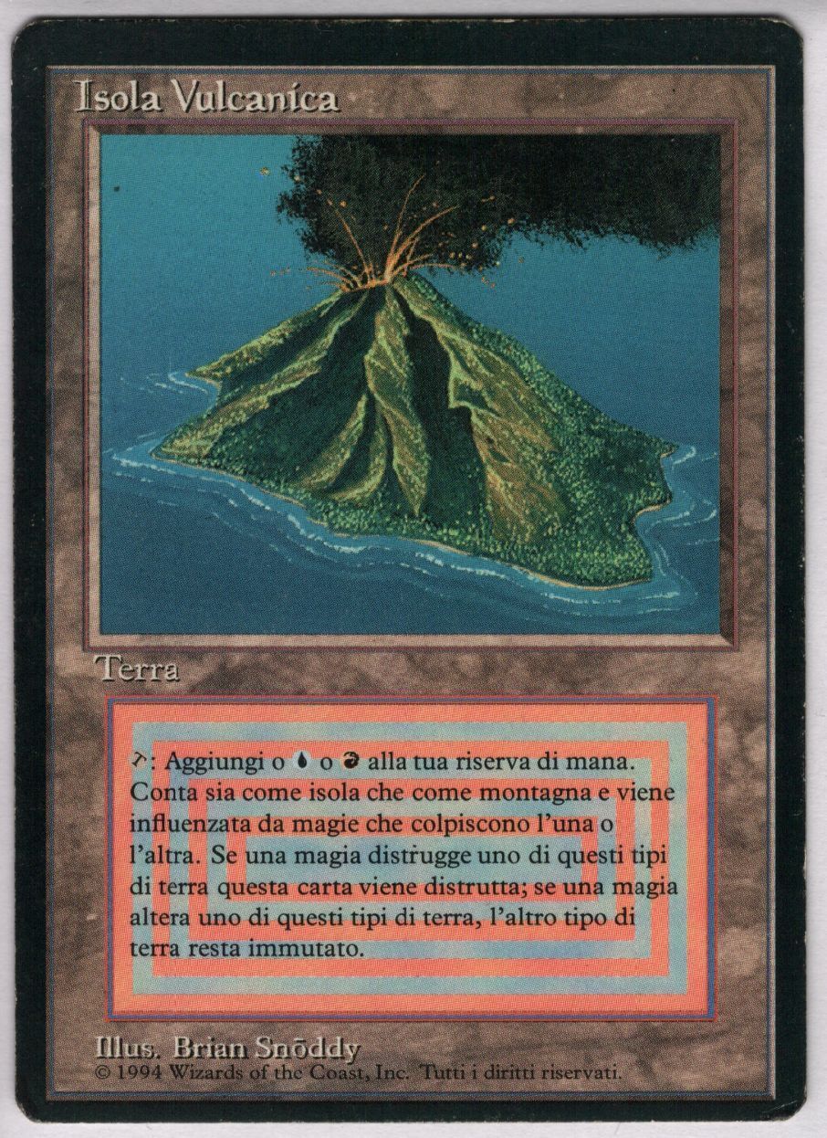 (FBB)Volcanic Island(黒枠)(MP-)(IT)/(未訳) | 未登録 | ドラゴンスター