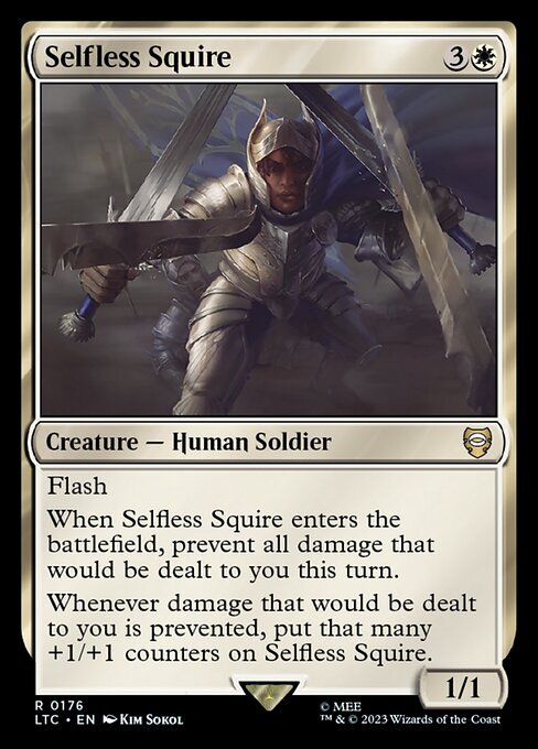 (LTC)Selfless Squire/無私の従者