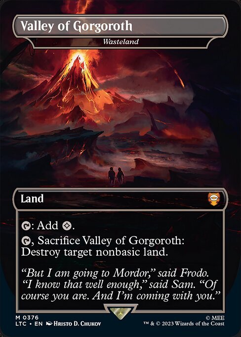 (LTC)Wasteland(Valley of Gorgoroth)(0376)(ボーダーレス)/不毛の大地