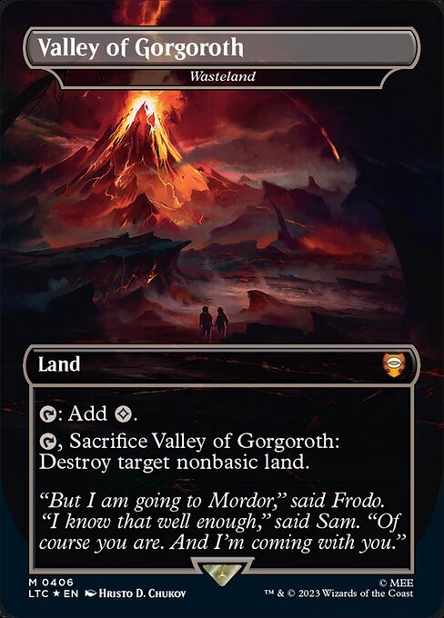 (LTC)Wasteland(Valley of Gorgoroth)(0406)(ボーダーレス)(サージ)(F)/不毛の大地
