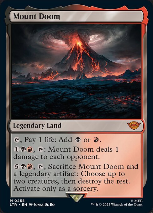 (LTR)Mount Doom/滅びの山