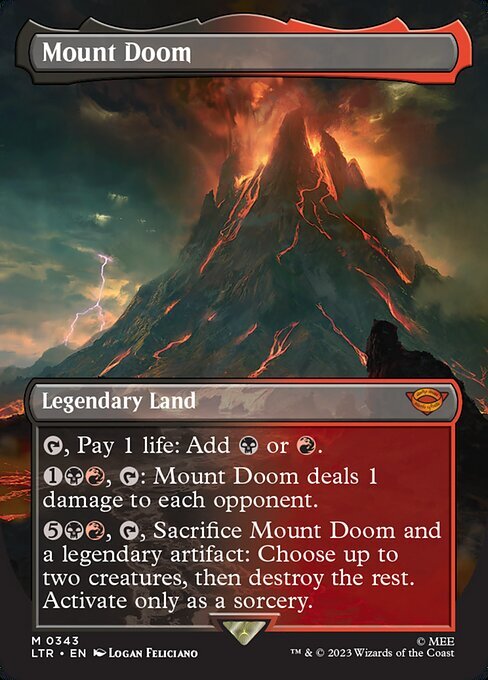 (LTR)Mount Doom(0343)(ボーダーレス)(F)/滅びの山