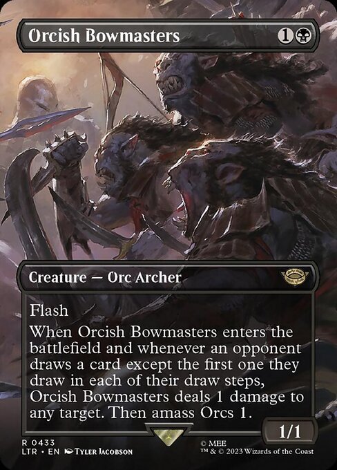 (LTR)Orcish Bowmasters(0433)(ボーダーレス)(F)/オークの弓使い