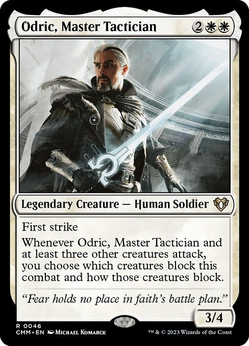 (CMM)Odric Master Tactician(F)/熟練の戦術家、オドリック