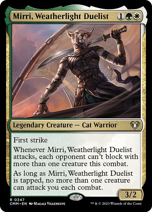 (CMM)Mirri Weatherlight Duelist(F)/ウェザーライトの決闘者、ミリー