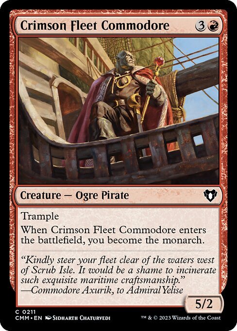 (CMM)Crimson Fleet Commodore/真紅艦隊の准将