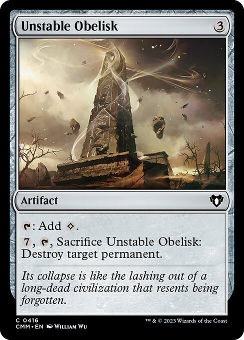 (CMM)Unstable Obelisk/不安定なオベリスク