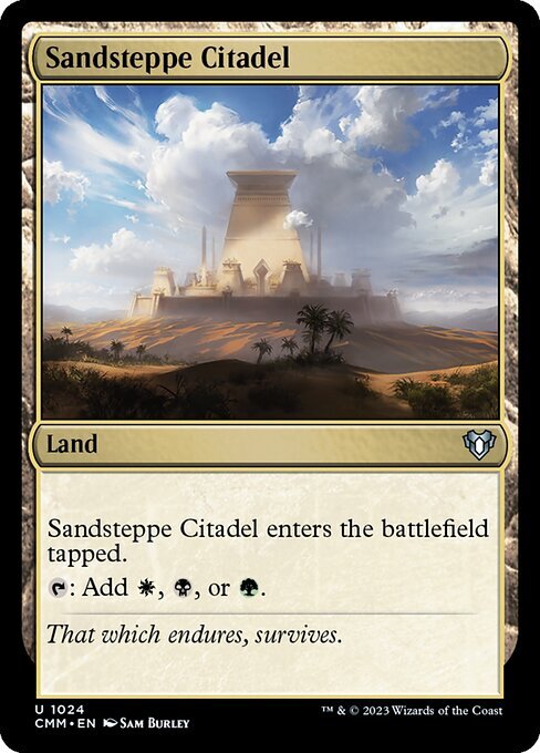(CMM)Sandsteppe Citadel/砂草原の城塞