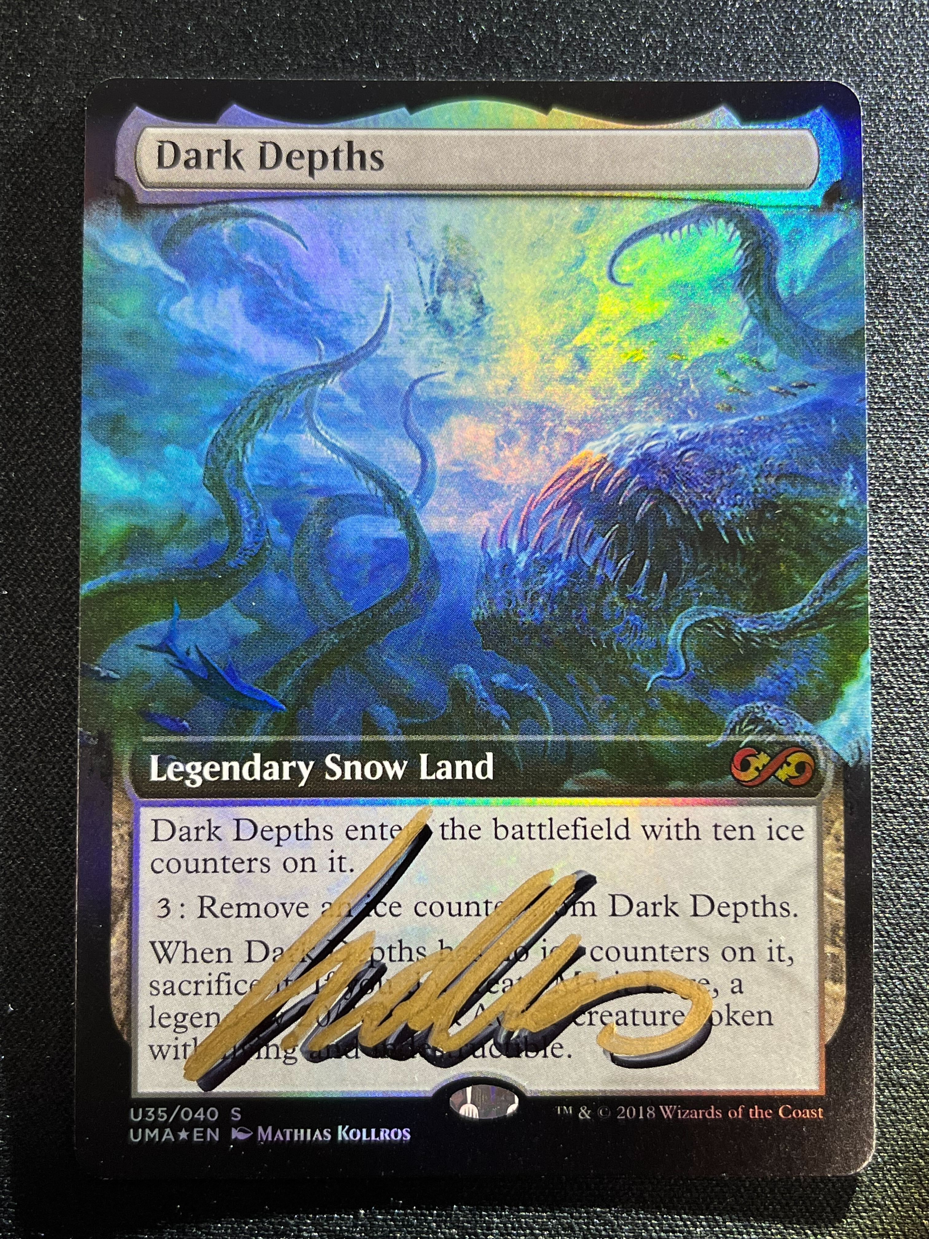 UMA)Dark Depths(U35/040S)(F)(PR)(EN)(SIGNED)/暗黒の深部 | 未登録