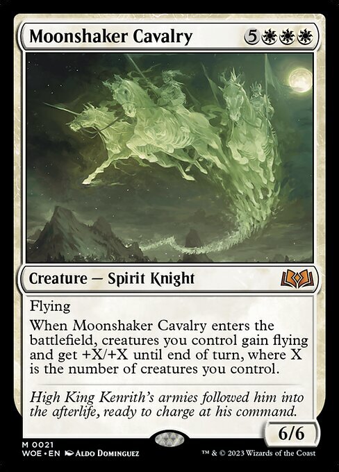 (WOE)Moonshaker Cavalry(F)/月揺らしの騎兵隊