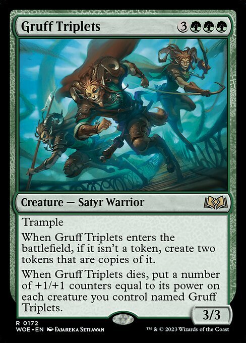 (WOE)Gruff Triplets/荒々しい三つ子