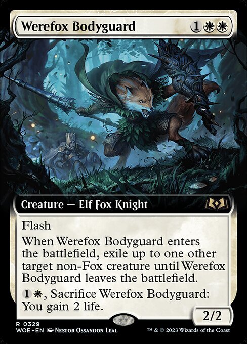 (WOE)Werefox Bodyguard(0329)(拡張枠)/人狐のボディガード