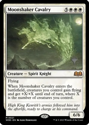 (WOE)Moonshaker Cavalry(プロモP)(F)/月揺らしの騎兵隊