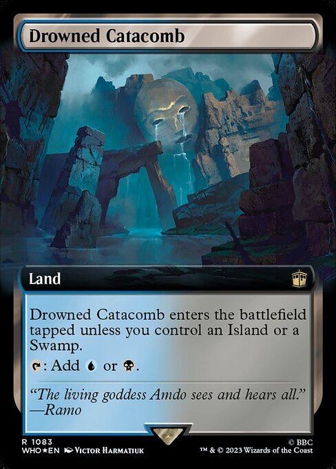 (WHO)Drowned Catacomb(1083)(拡張枠)(サージ)(F)/水没した地下墓地