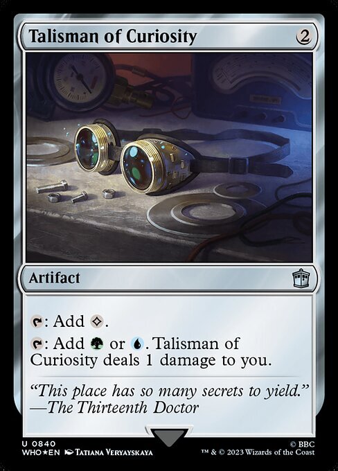 (WHO)Talisman of Curiosity(0840)(サージ)(F)/好奇のタリスマン