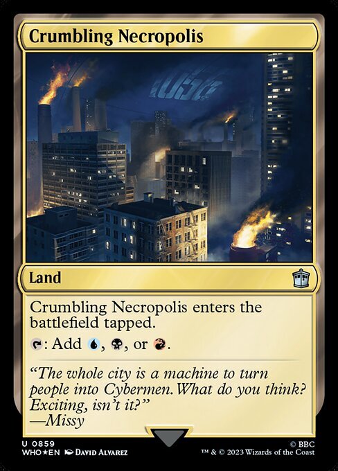 (WHO)Crumbling Necropolis(0859)(サージ)(F)/崩れゆく死滅都市