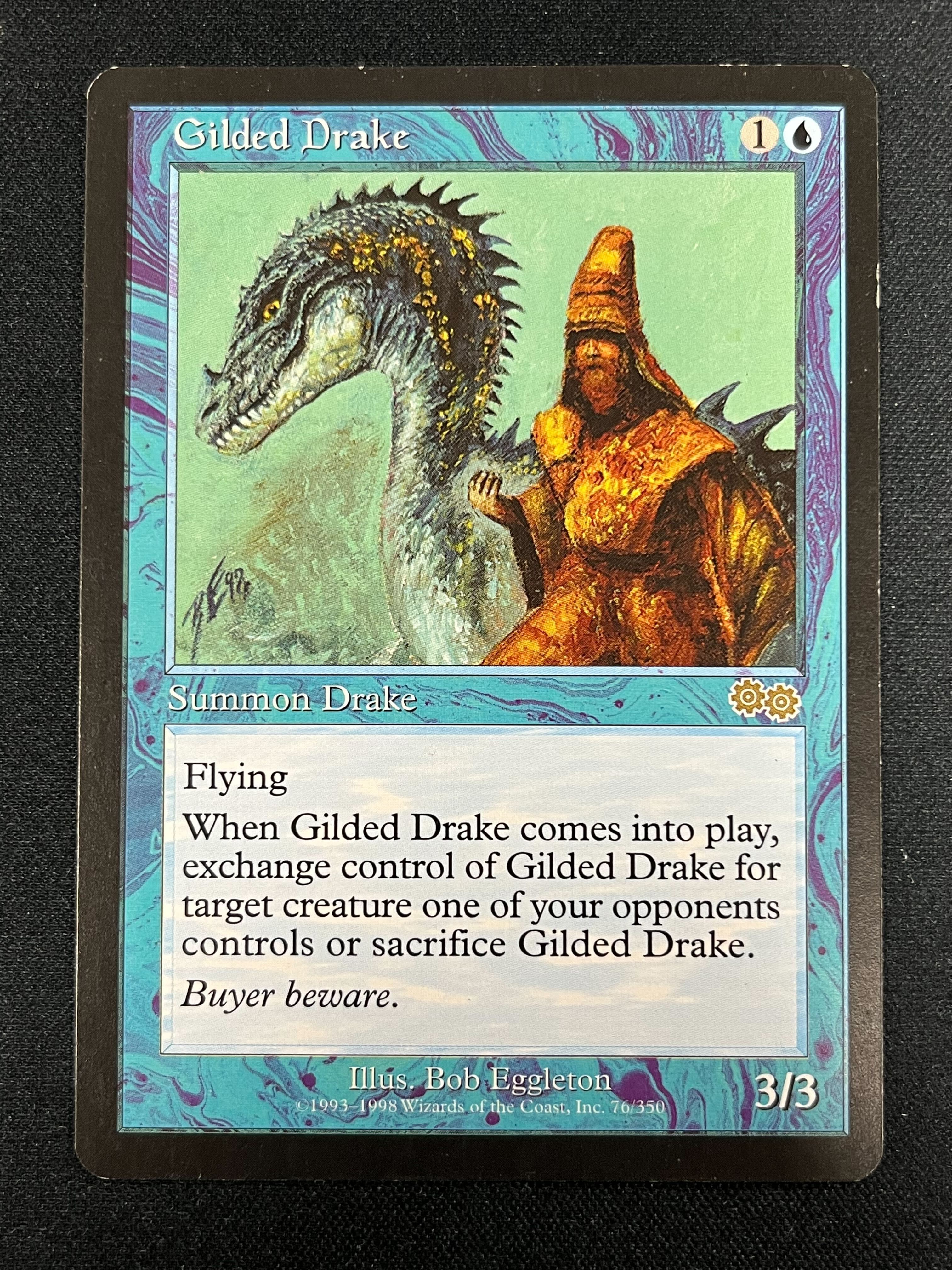 USG)Gilded Drake(MP)(EN)/金粉のドレイク | 未登録 | ドラゴンスター
