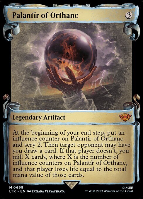 (LTR)Palantir of Orthanc(0698)(ショーケース)(巻物)/オルサンクのパランティール