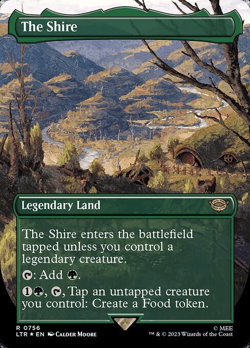 (LTR)The Shire(0756)(ボーダーレス)(サージ)(F)/ホビット庄