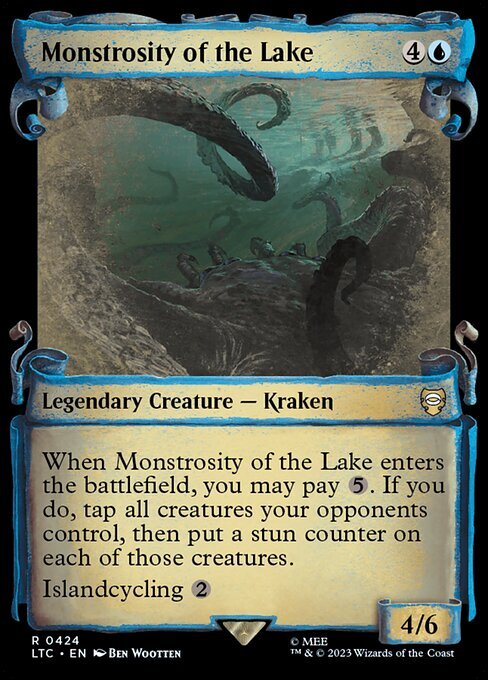 (LTC)Monstrosity of the Lake(0424)(ショーケース)(巻物)/湖に潜む化け物