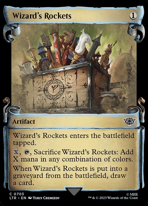 (LTR)Wizard's Rockets(0703)(ショーケース)(巻物)/魔法使の打ち上げ花火
