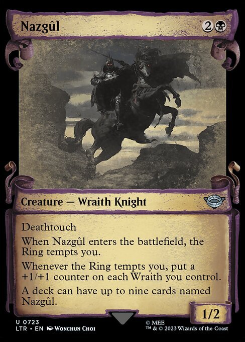 (LTR)Nazgul(0723)(ショーケース)(巻物)/ナズグル