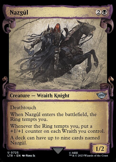 (LTR)Nazgul(0725)(ショーケース)(巻物)/ナズグル