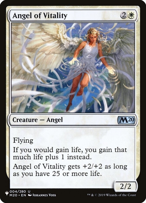 (LIST)Angel of Vitality(M20)/生命力の天使