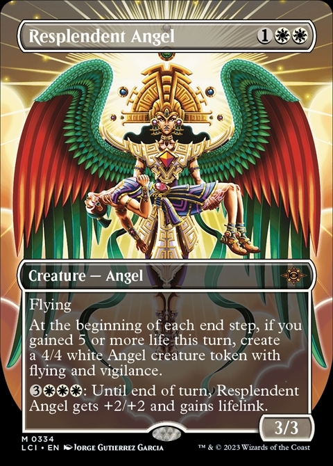 (LCI)Resplendent Angel(0334)(ボーダーレス)(オルテカ)/輝かしい天使