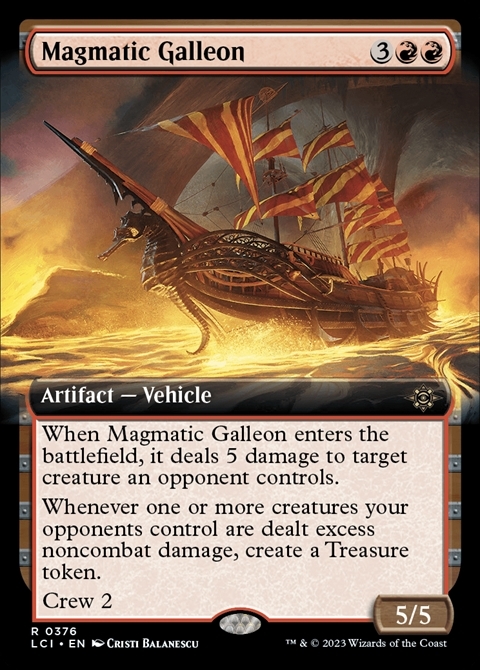 (LCI)Magmatic Galleon(0376)(拡張枠)/マグマ用ガレオン船