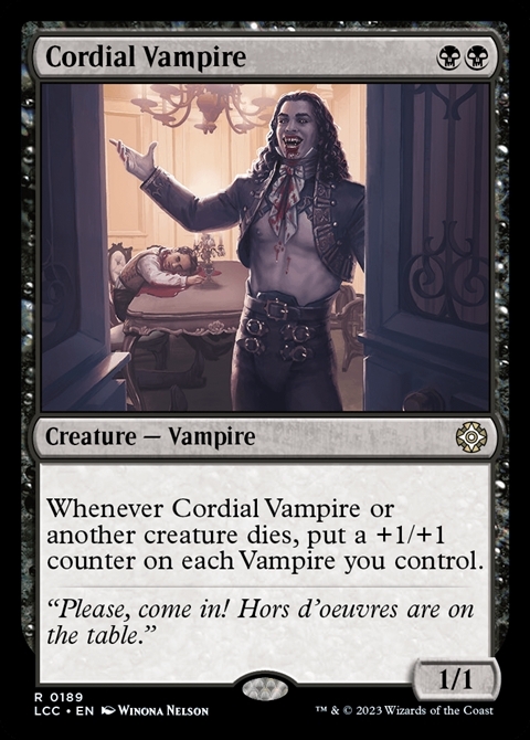 (LCC)Cordial Vampire(0189)/親切な吸血鬼