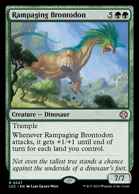 (LCC)Rampaging Brontodon(0247)/暴れ回るブロントドン