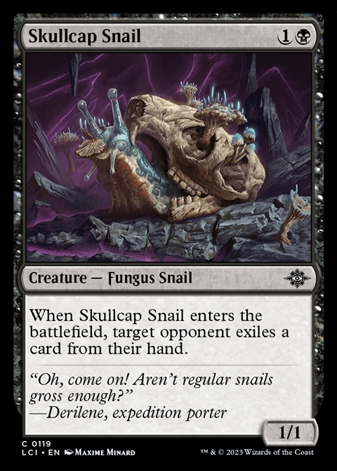 (LCI)Skullcap Snail/頭蓋マイマイ
