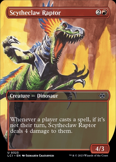 (LCI)Scytheclaw Raptor(0323)(ボーダーレス)(恐竜)(F)/鎌爪の猛竜