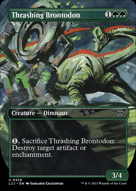 (LCI)Thrashing Brontodon(0329)(ボーダーレス)(恐竜)/打ち壊すブロントドン