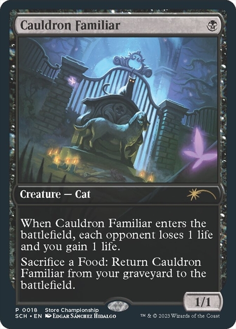 (SCH)Cauldron Familiar(Store Championship)/大釜の使い魔