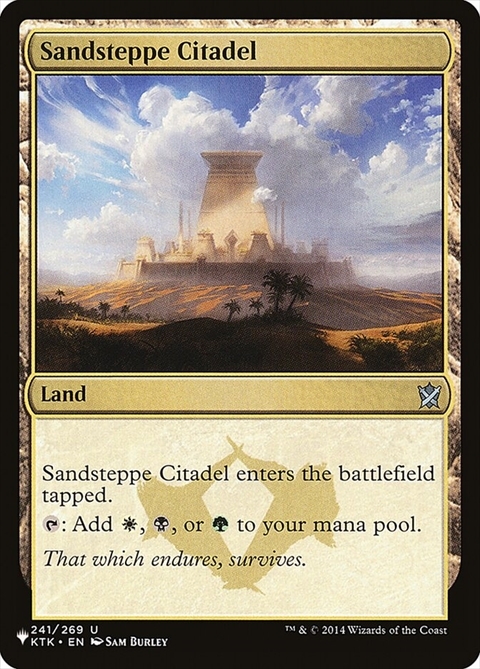 (LIST)Sandsteppe Citadel(KTK)/砂草原の城塞
