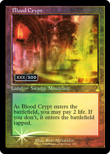 (RVR)Blood Crypt(シリアル入)(旧枠)(397)(F)/血の墓所