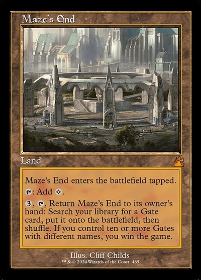迷路の終わり  英語版 foil Maze's End mtg 迷路の終わり/Maze's End 商品検索 | ドラゴンスター | マジック：ザ