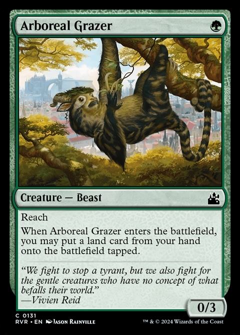 (RVR)Arboreal Grazer(0131)/樹上の草食獣