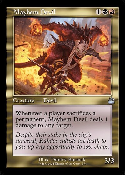 (RVR)Mayhem Devil(旧枠)(374)/波乱の悪魔