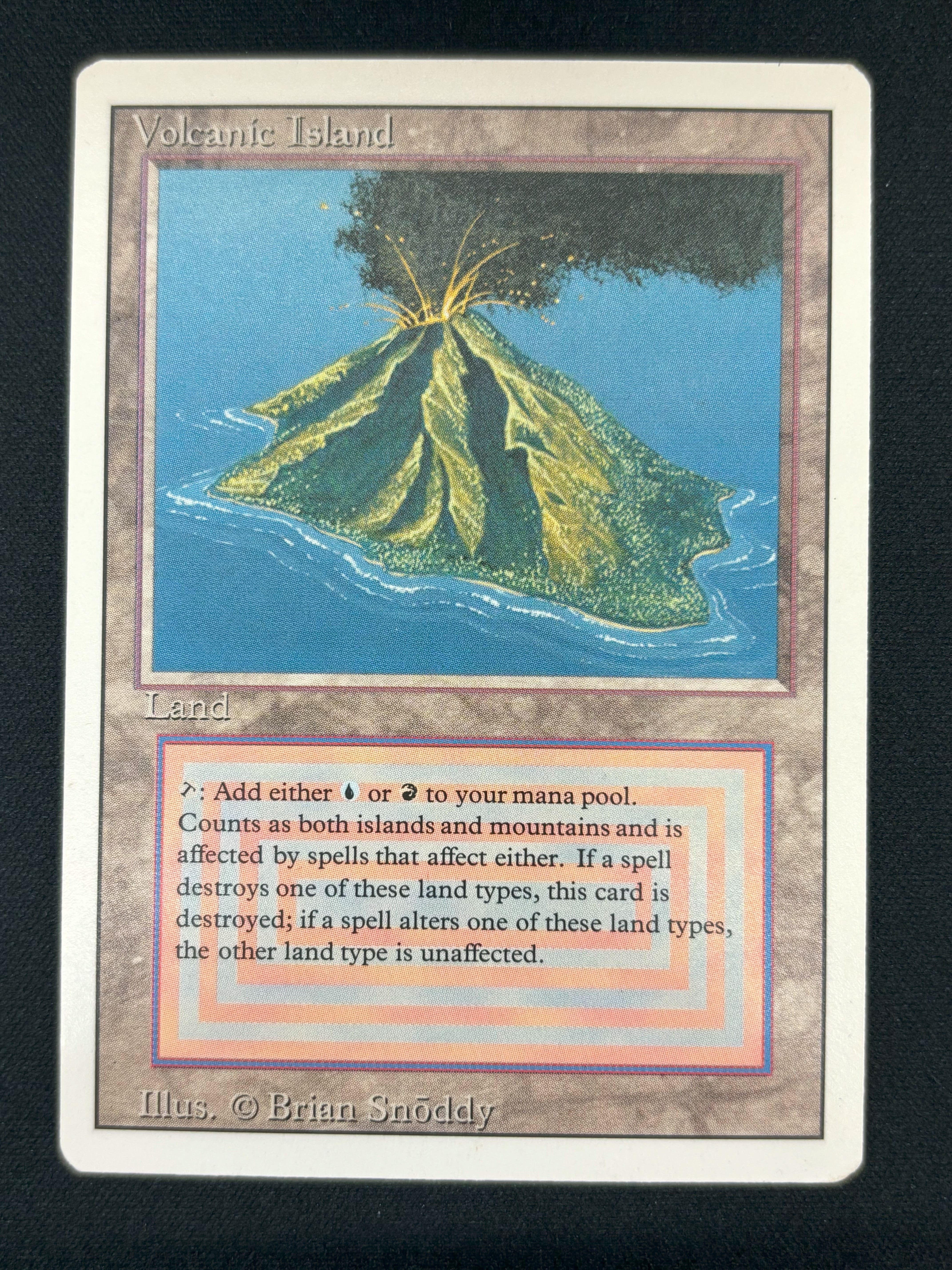 (3ED)Volcanic Island(状態SP)(EN)/(未訳)