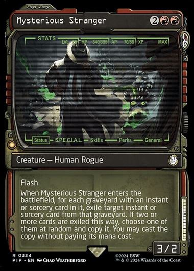 (PIP)Mysterious Stranger(0334)(ショーケース)(Pip-Boy)(F)/ミステリアスストレンジャー