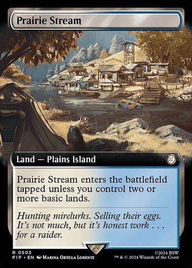 (PIP)Prairie Stream(0503)(拡張枠)/大草原の川