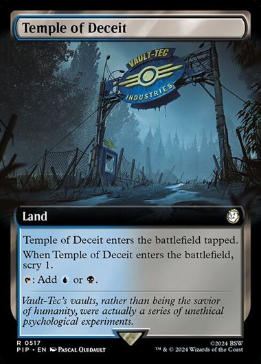 (PIP)Temple of Deceit(0517)(拡張枠)(F)/欺瞞の神殿