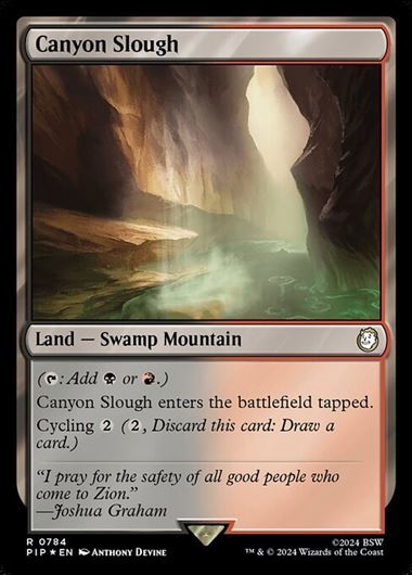 (PIP)Canyon Slough(0784)(サージ)(F)/泥濘の峡谷