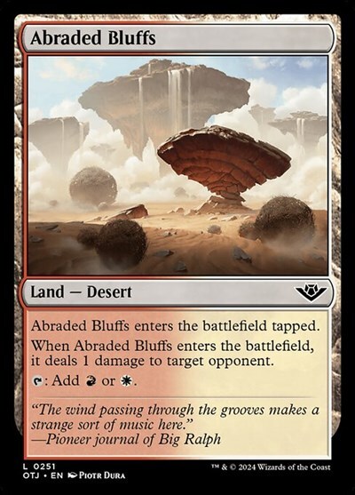 (OTJ)Abraded Bluffs(F)/擦り減った絶壁