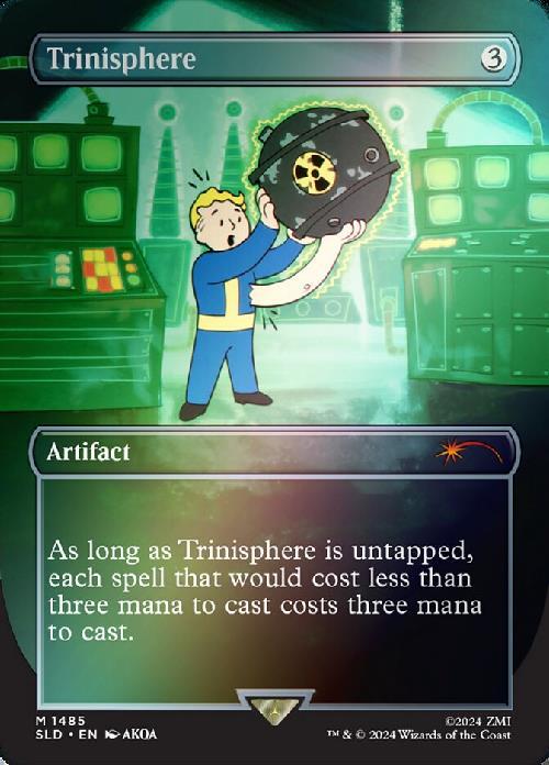 (SLD)Trinisphere(1485)(ボーダーレス)(Vault Boy)(F)/三なる宝球