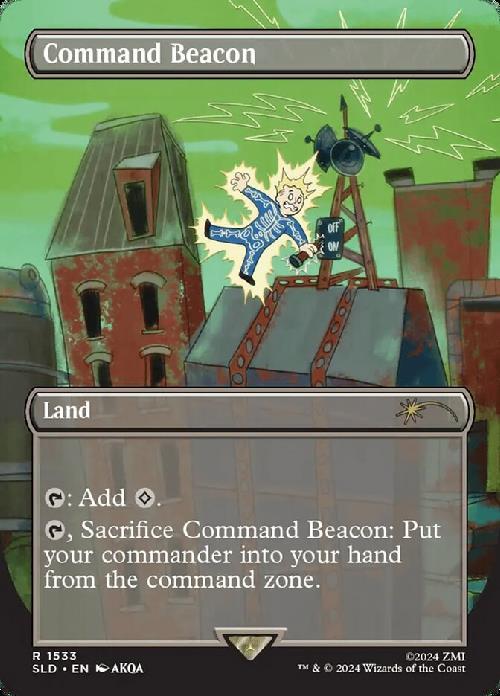 (SLD)Command Beacon(1533)(ボーダーレス)(Vault Boy)/統率の灯台